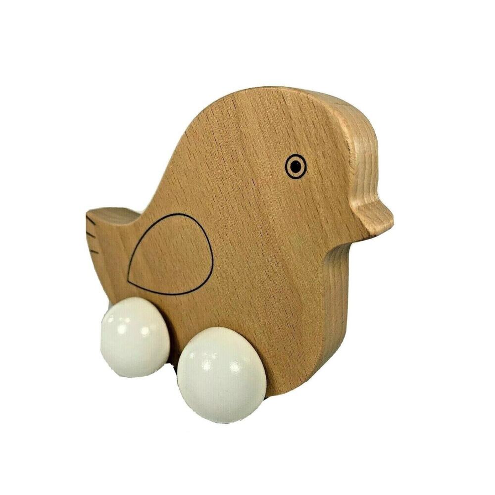 Hallmark Wooden CHICK PUSH TOY Play‎ or Nursery Decor